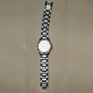 DMQ silver tone fashion watch
